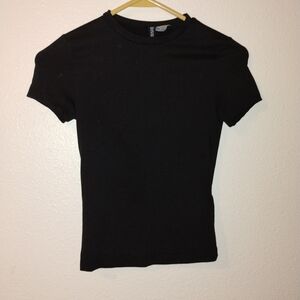 H&M Divided Black Tee